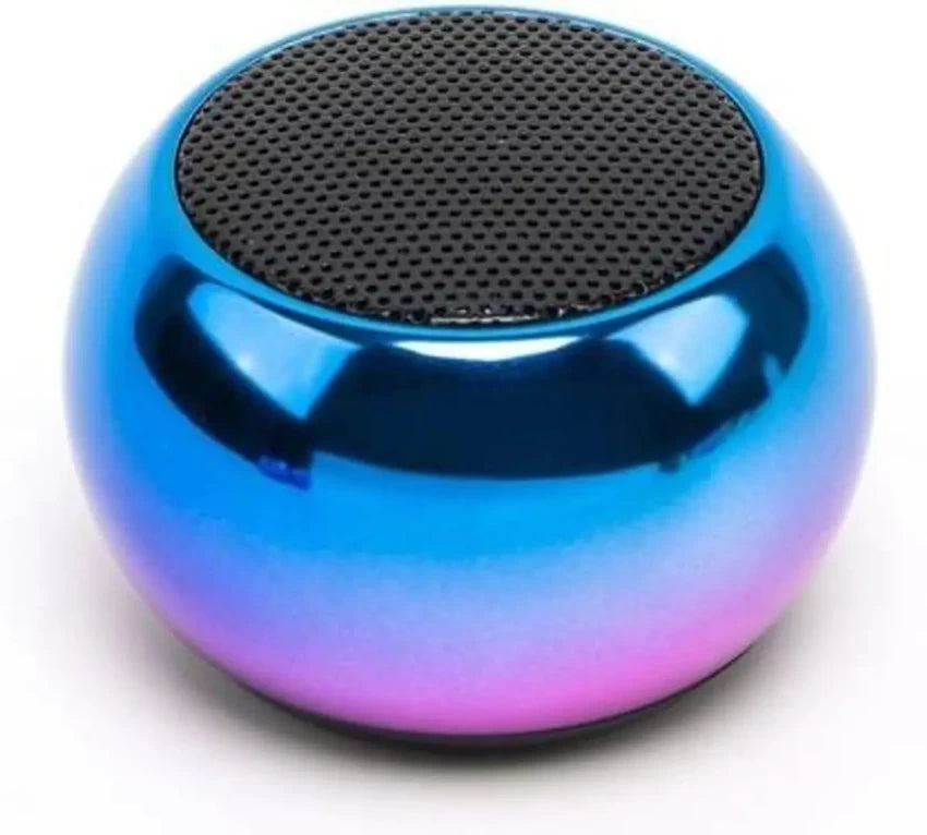 Mini Electroplated Round Bluetooth Speaker